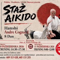 Seminarium z Hanshi Andre Cognard 10-11.10.2026
